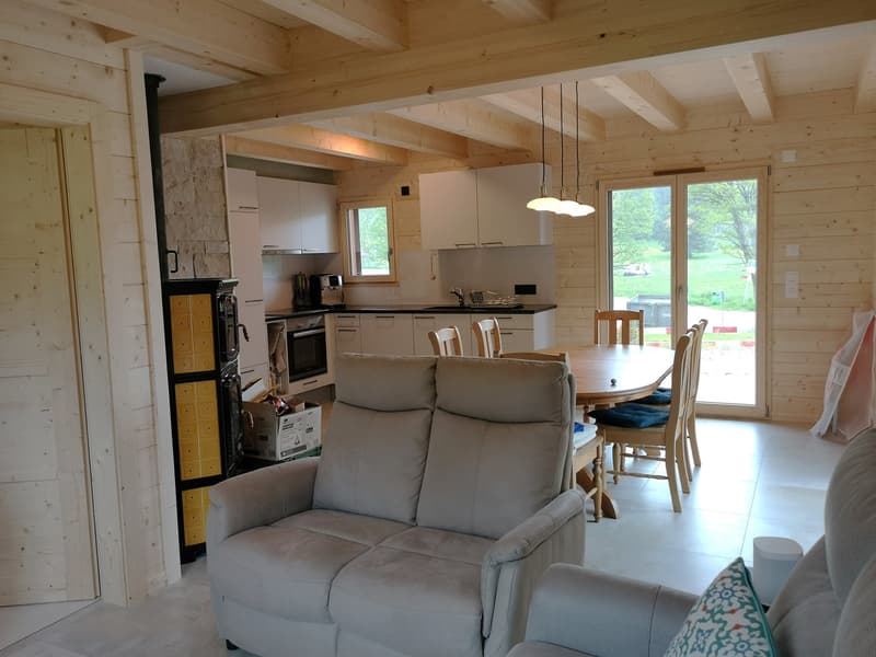 A vendre aux Savagnières, 6 maisons/chalets avec tout le confort moderne, construction dès 2025 (15)