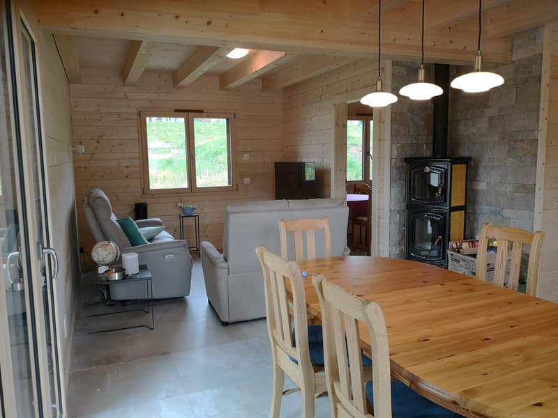 A vendre aux Savagnières, 6 maisons/chalets avec tout le confort moderne, construction dès 2025 (13)