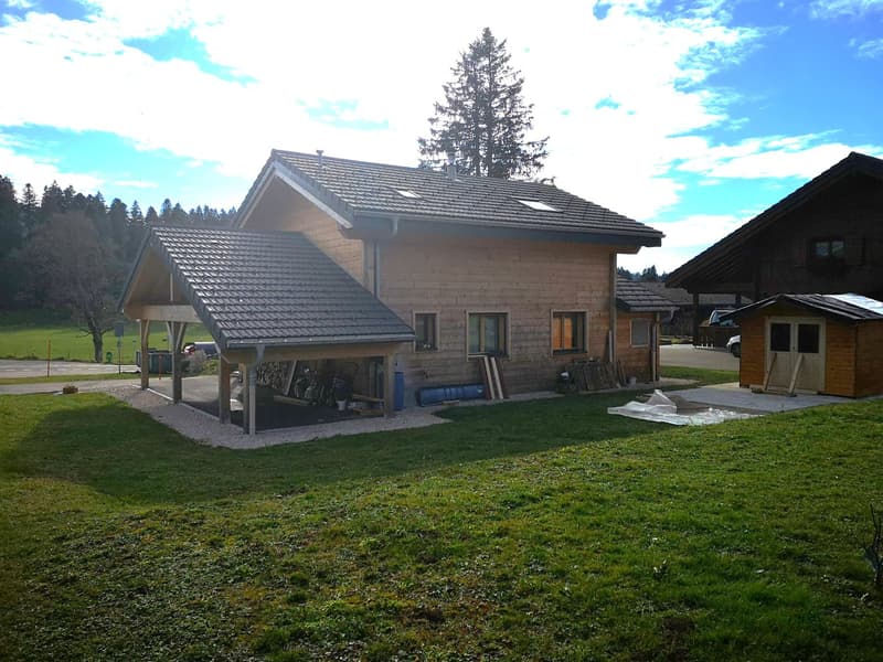A vendre aux Savagnières, 6 maisons/chalets avec tout le confort moderne, construction dès 2025 (6)