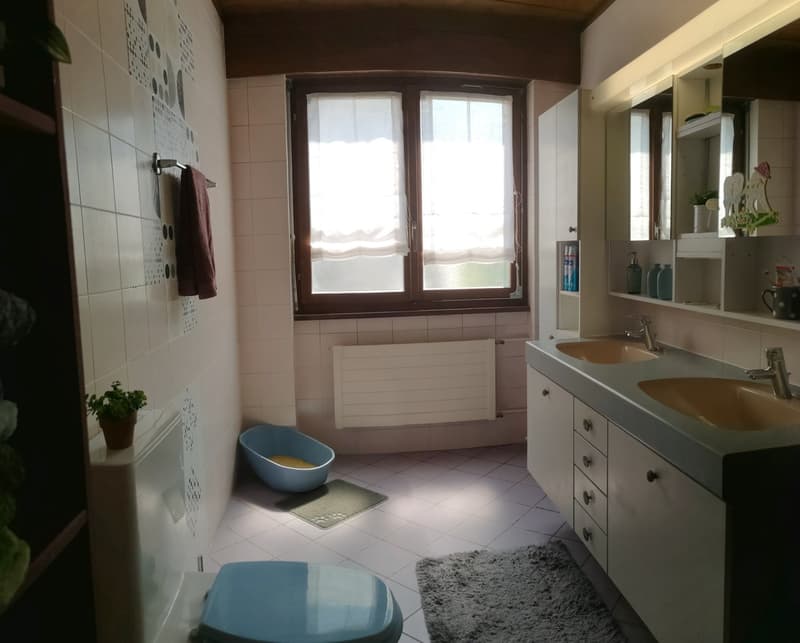 Spacieux appartement-terrasse de 5.5 pièces à Moutier avec vue dégagée, 2 garages (34)