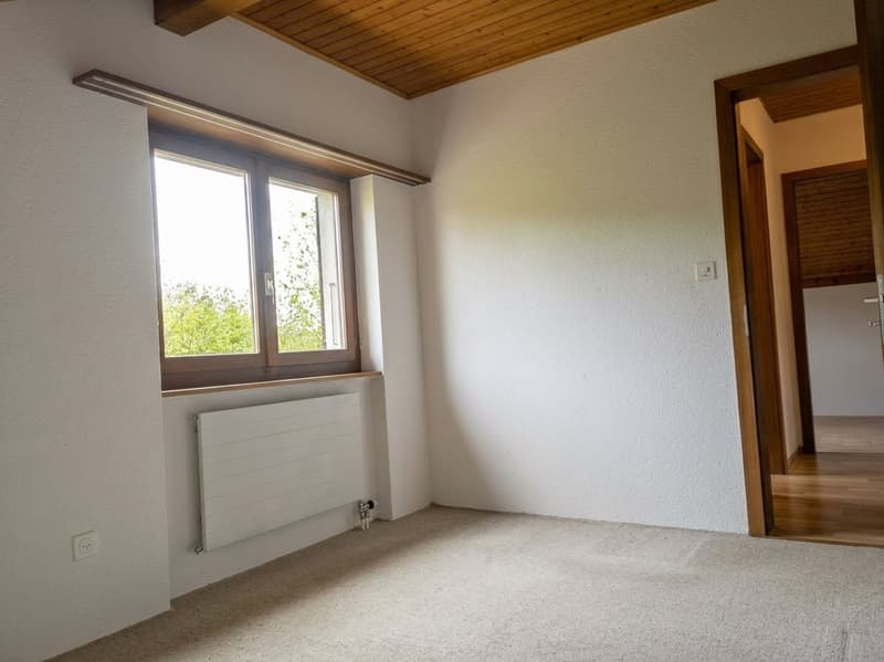 Jolie maison dans quartier résidentiel, avec garage + carport + place de parc, libre de suite. (31)