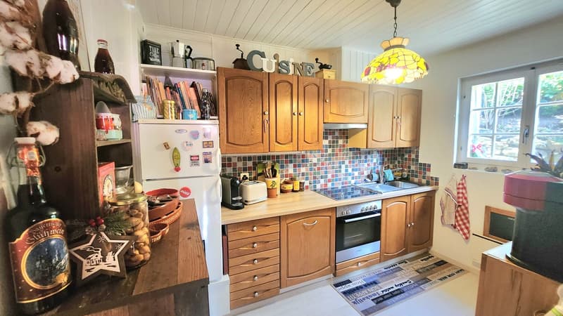Valais central, magnifique chalet avec vue paradisiaque, situation de premier ordre, tranquillité (17)