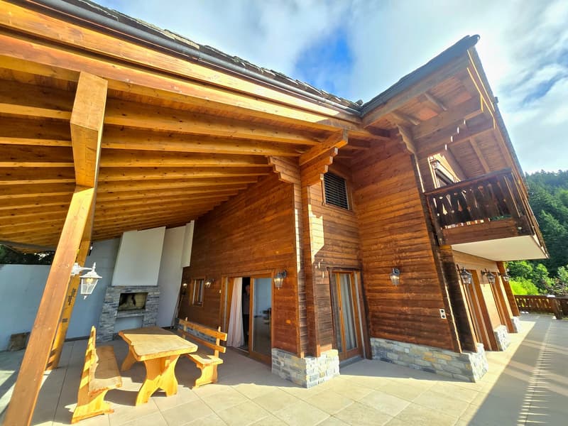 Magnifique chalet de luxe à Anzère (10)