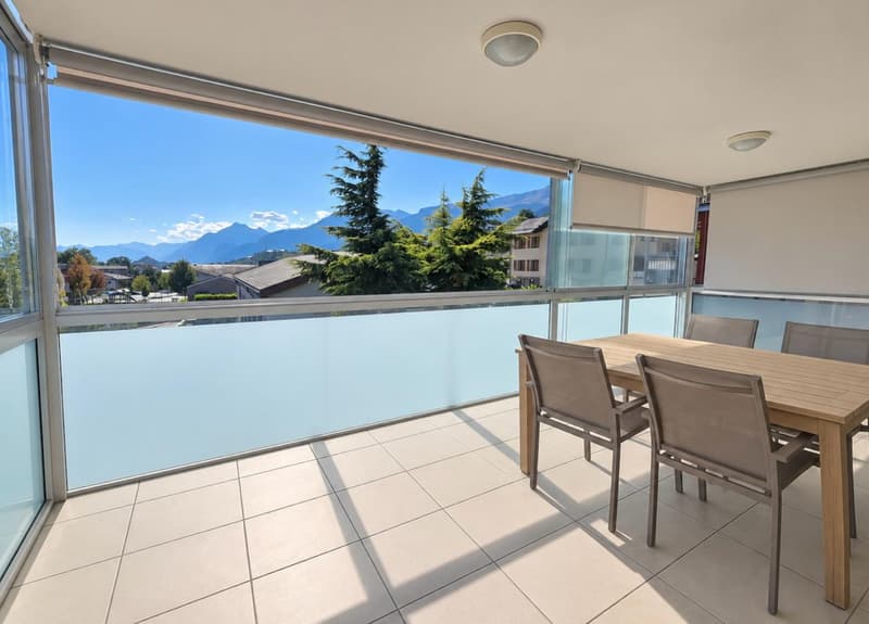 Spacieux appartement avec terrasse de 4.5 pièces à Grimisuat – Vue et calme assurés (1)