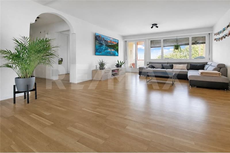 Grosszügige 4 ½-Zimmer Wohnung mit 2 Balkonen und Sicht auf den Zugersee (5)