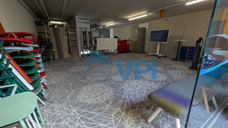Mont-sur-Lausanne - Beau bureau de 486m2 avec quai de déchargement (10)