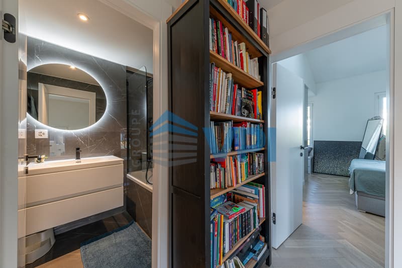 Duplex en attique magnifiquement rénové (6)