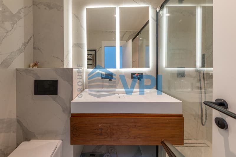 Duplex en attique magnifiquement rénové (9)