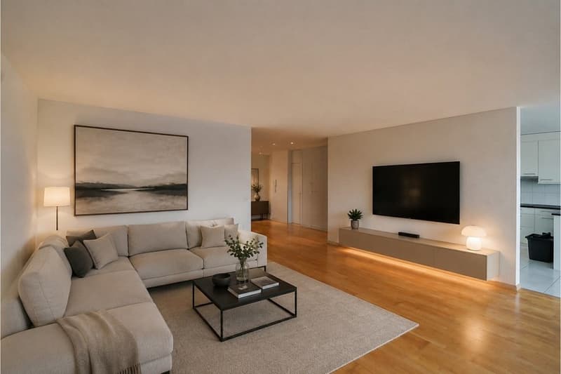 Stadtnahe 4½-Zimmer-Wohnung mit Weitsicht über Aare und Wohlensee (2)
