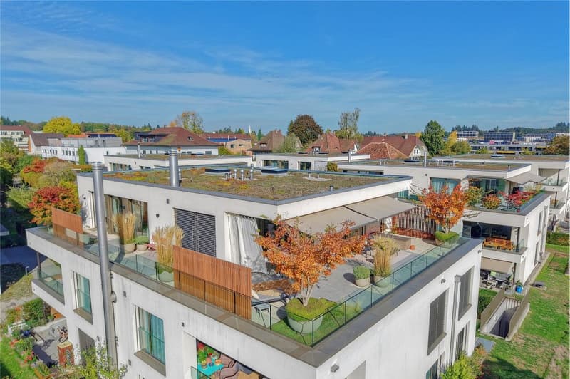 Neuwertige 4½-Zimmer Attikawohnung mit traumhafter Terrasse und Weitblick (4)