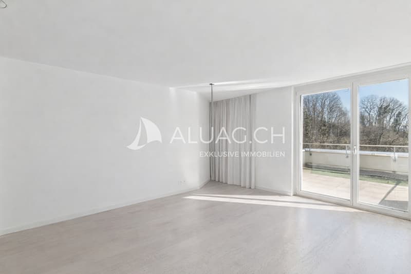 Dieses Zimmer eignet sich ideal als zweites Schlafzimmer oder als Büro