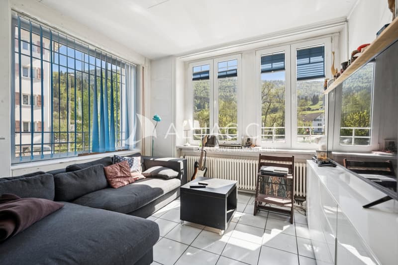 Helles Wohnzimmer