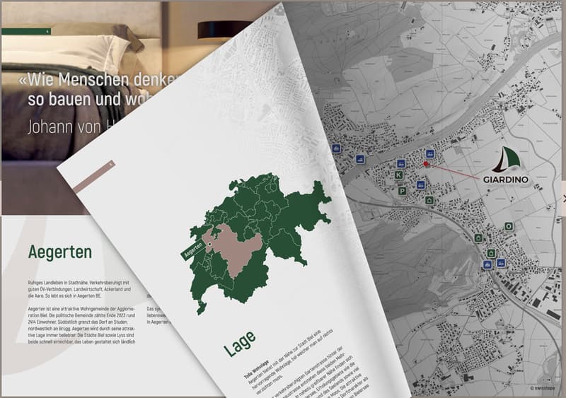 Alles weitere finden Sie in unserer ausführlichen Dokumentation unter www.giardino-aegerten.ch