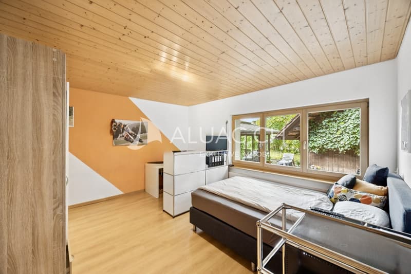 Die weiteren Zimmer sind ebenfalls geräumig und eignen sich ideal als Kinder- oder Gästezimmer