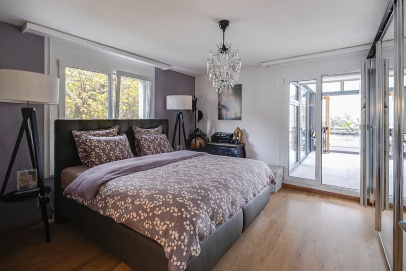 Modern 4.5 room apartment with large winter garden and terrace in the center of Oensingen (9)