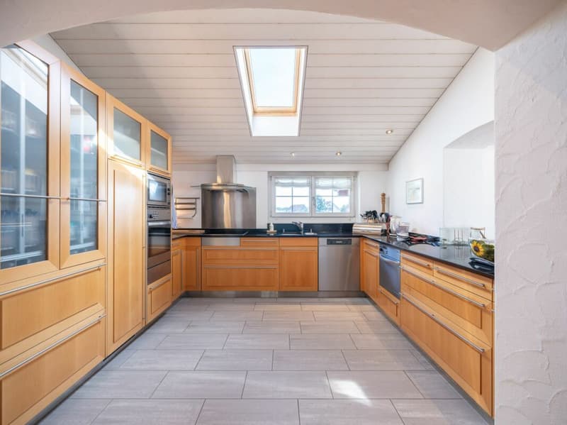 Villa in chalet style with pool & view of the Bernese Alps in Riggisberg (8)