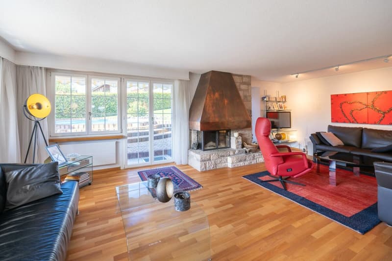 Large chalet with pool and view of the Bernese Alps in Riggisberg (6)