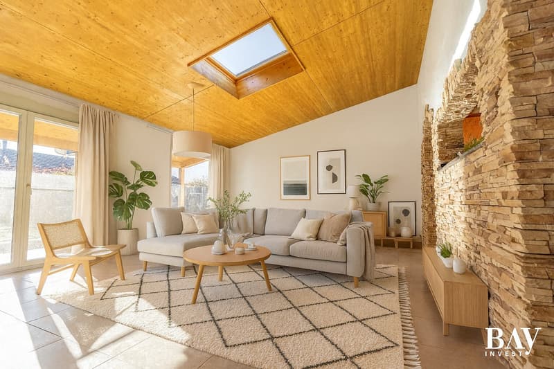 Family villa of 4.5 rooms with breathtaking views in Fully (5)
