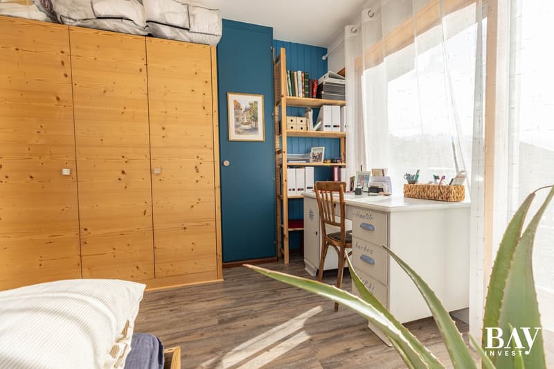 Charming semi-detached house with 3.5 rooms and panoramic views of the mountains (28)