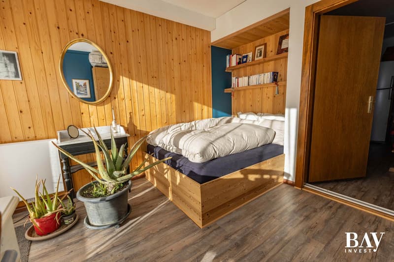 Charming semi-detached house with 3.5 rooms and panoramic views of the mountains (29)