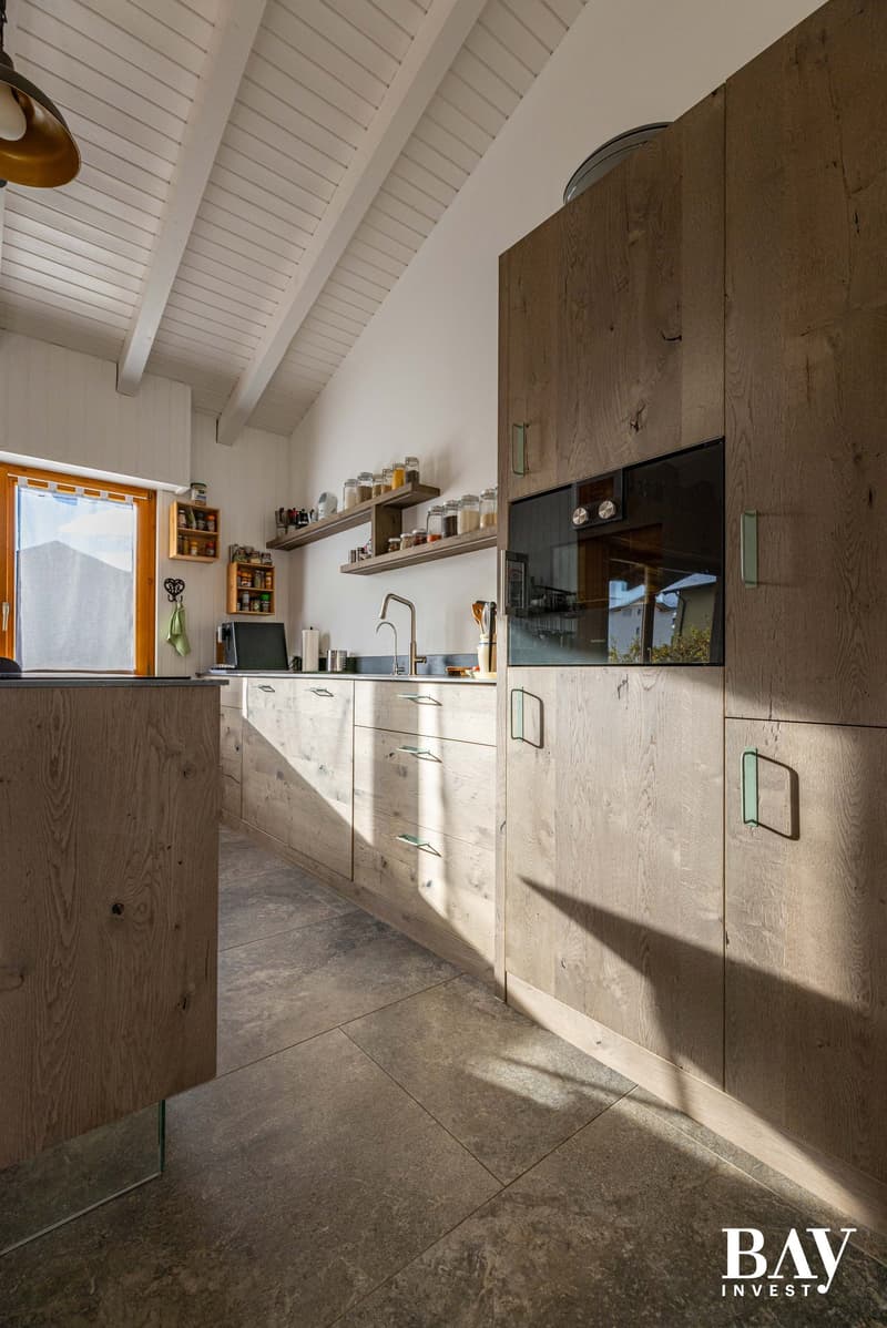 Charming semi-detached house with 3.5 rooms and panoramic views of the mountains (20)