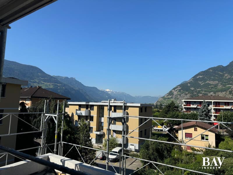 Attique dans immeuble de 5 appartements au coeur du village de Vétroz (21)