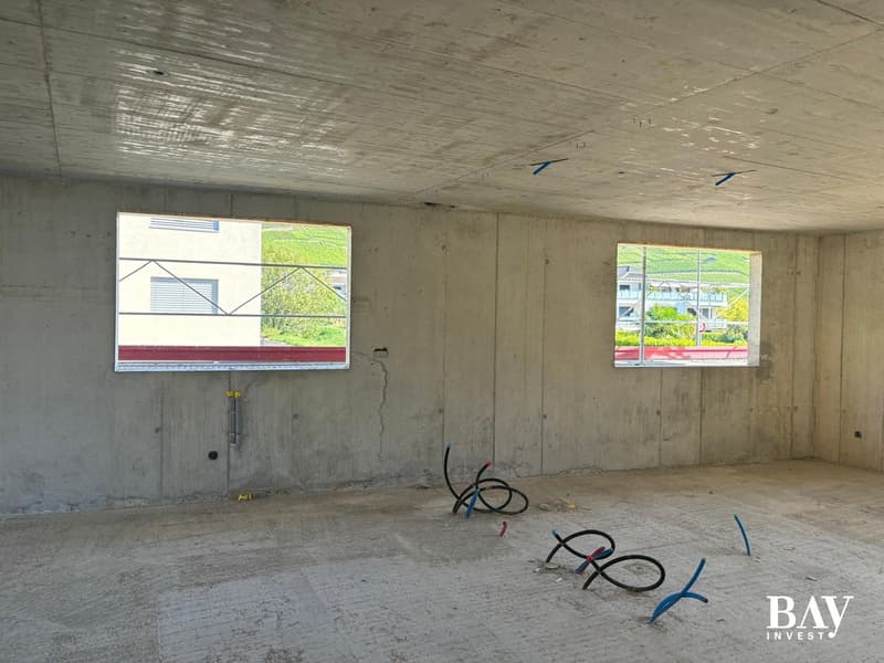 Attique dans immeuble de 5 appartements au coeur du village de Vétroz (9)