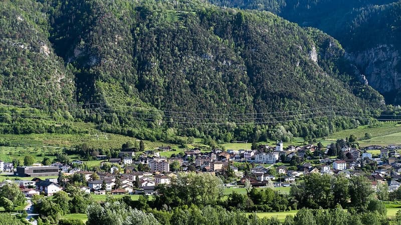 Seltenes, sehr großes gewerbliches/industrielles Grundstück in Grône/VS (1)