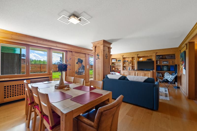 Très bel appartement de 3.5 pièces en rez avec terrasse et jardin (9)