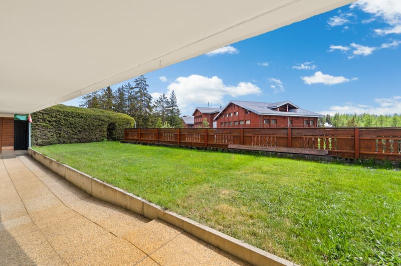 Très bel appartement de 3.5 pièces en rez avec terrasse et jardin (4)