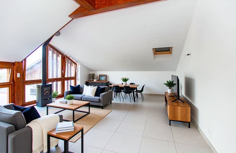 Vétroz, appartement de 3 1/2 en duplex orienté plein sud (3)