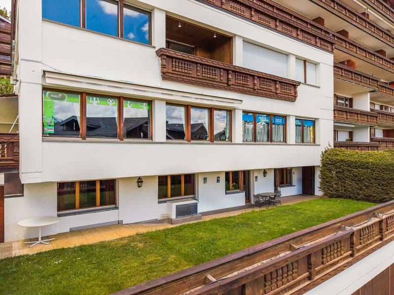 Très bel appartement de 3.5 pièces en rez avec terrasse et jardin (1)