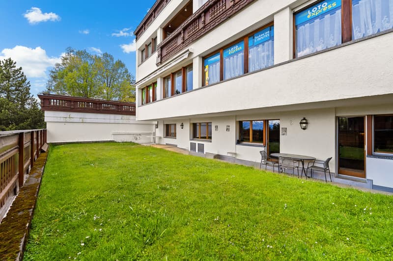 Très bel appartement de 3.5 pièces en rez avec terrasse et jardin (7)