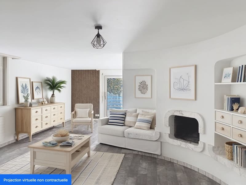 Magnifique appartement de 3,5 pièces avec cheminée à Clarens (4)