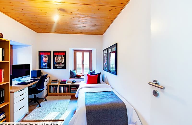 Vétroz, appartement de 3 1/2 en duplex orienté plein sud (2)