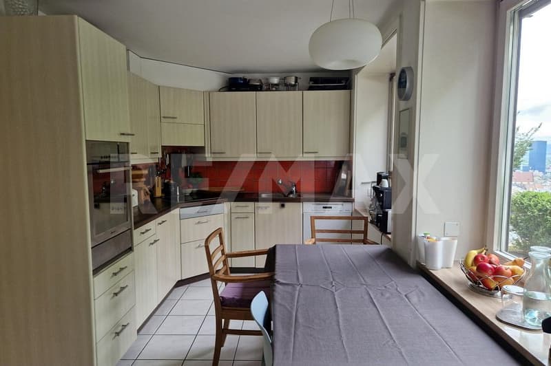 Appartement confortable 3 1/2 pièces avec jardin sur Bruderholz (3)