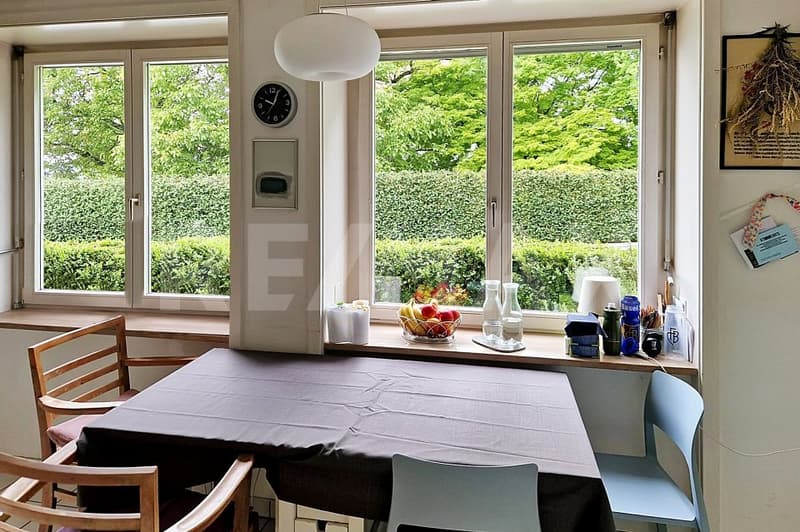 Appartement confortable 3 1/2 pièces avec jardin sur Bruderholz (4)