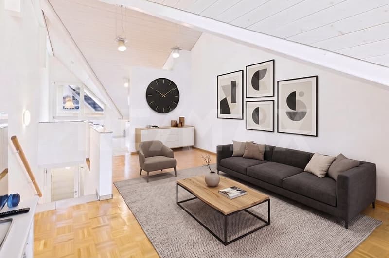 75 m² auf zwei Etagen  Maisonette mit zwei Balkonen (5)
