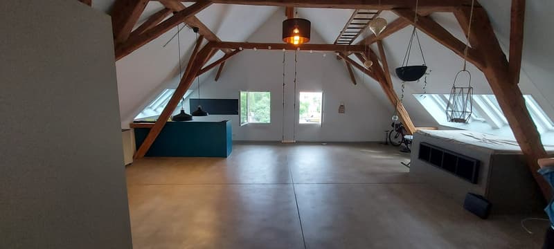 Charmant appartement spacieux 2.5 pièces en mansarde à Kerzers – rénové et situé au calme (3)