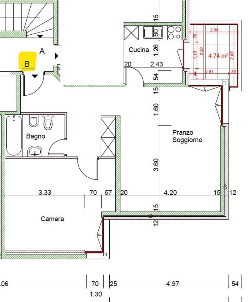 Appartmento da 2.5 locali, comfort e tranquillità in Via Emilio Rava 1E (9)
