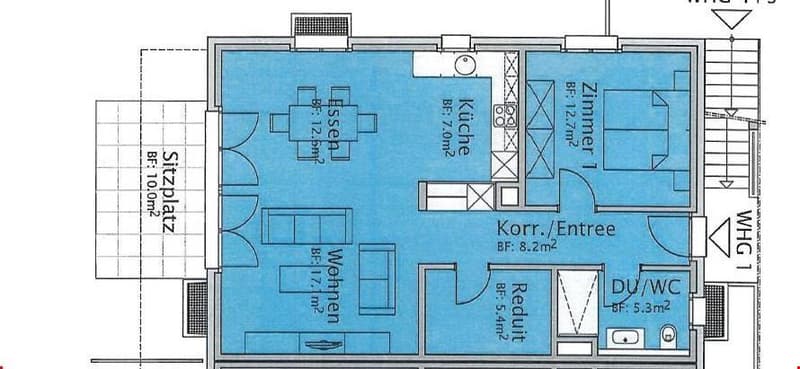 To rent 2.5 room apartment, 69m2 (4)