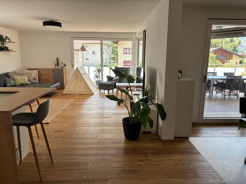 Neuwertige Terrassenbau-Wohnung in Lalden zu verkaufen (4)
