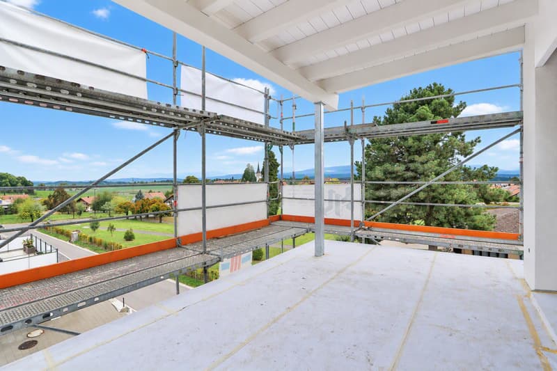 Balkon mit toller Aussicht