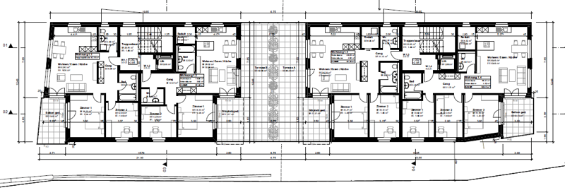 Modern 3.5-room apartment with balcony in Niederurnen, Glarus Nord (5)