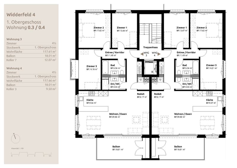 Appartamento nuovo di 4,5 locali - 1° piano (7)