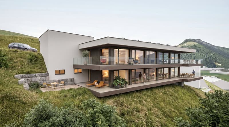 Grosszügiges Wohnen mit Weitsicht - 5½-Zimmer-Wohnung in Ennetmoos (1)