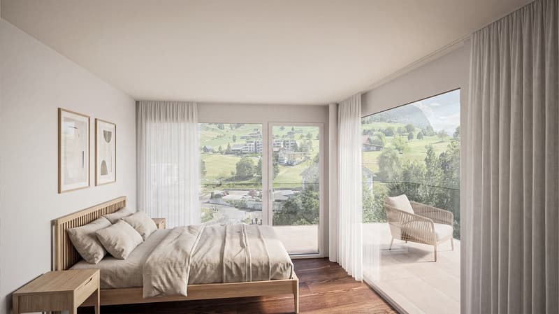 Grosszügiges Wohnen mit Weitsicht - 5½-Zimmer-Wohnung in Ennetmoos (9)