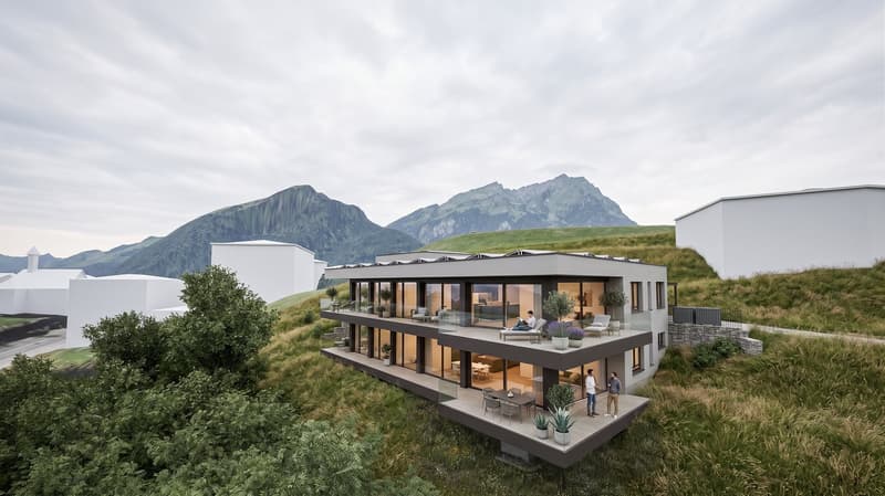 Grosszügiges Wohnen mit Weitsicht - 5½-Zimmer-Wohnung in Ennetmoos (4)