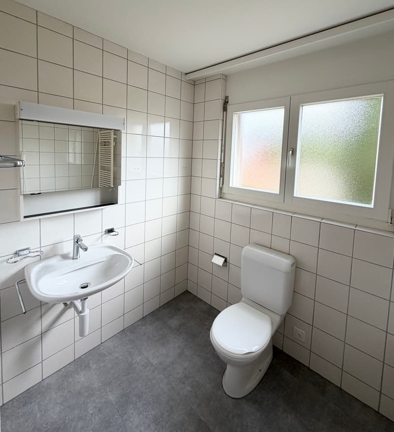 Badezimmer mit Badewanne