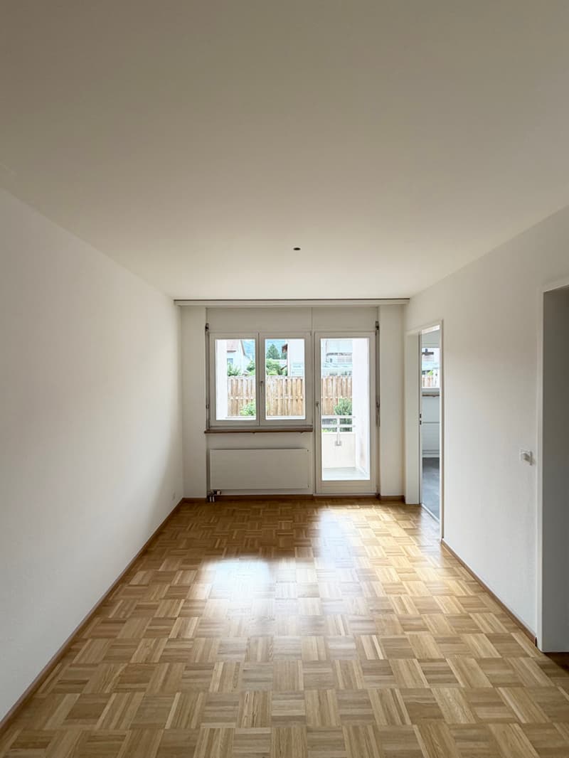 Essbereich mit Balkon